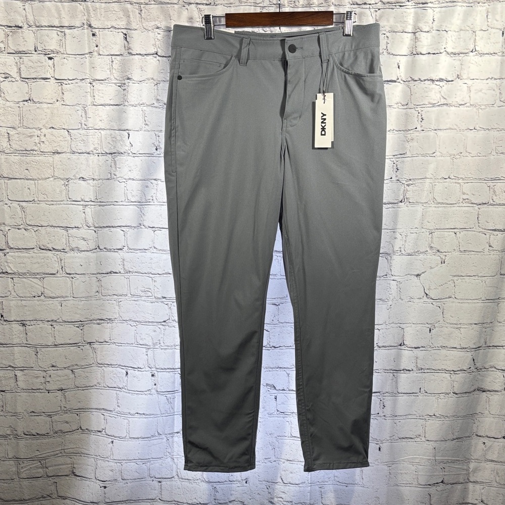 DKNY Men's Slate Gray Tec Pants